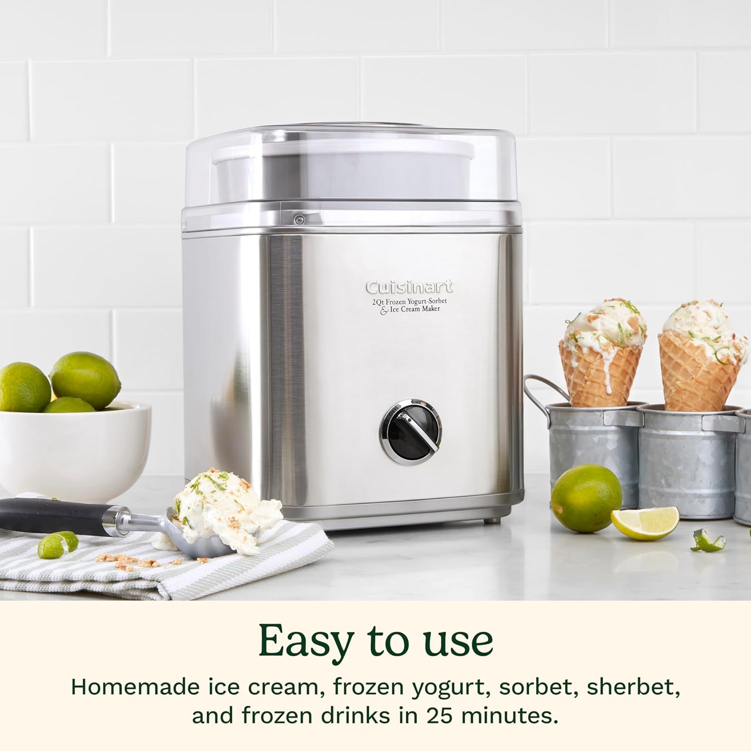 お値下げ！新品同様 Cuisinart アイスクリームメーカーICE30BCP1 お値下げ！新品同様 Cuisinart アイスクリームメーカーICE30BCP1 キッチン家電